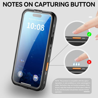 Redpepper Dot+ IP68 Waterproof Case with Magnetic Ring for iPhone 17 Pro Max Magsafe