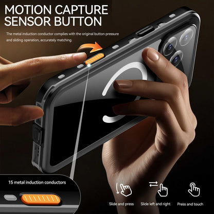 Redpepper Dot+ IP68 Waterproof Case with Magnetic Ring for iPhone 17 Pro Max Magsafe