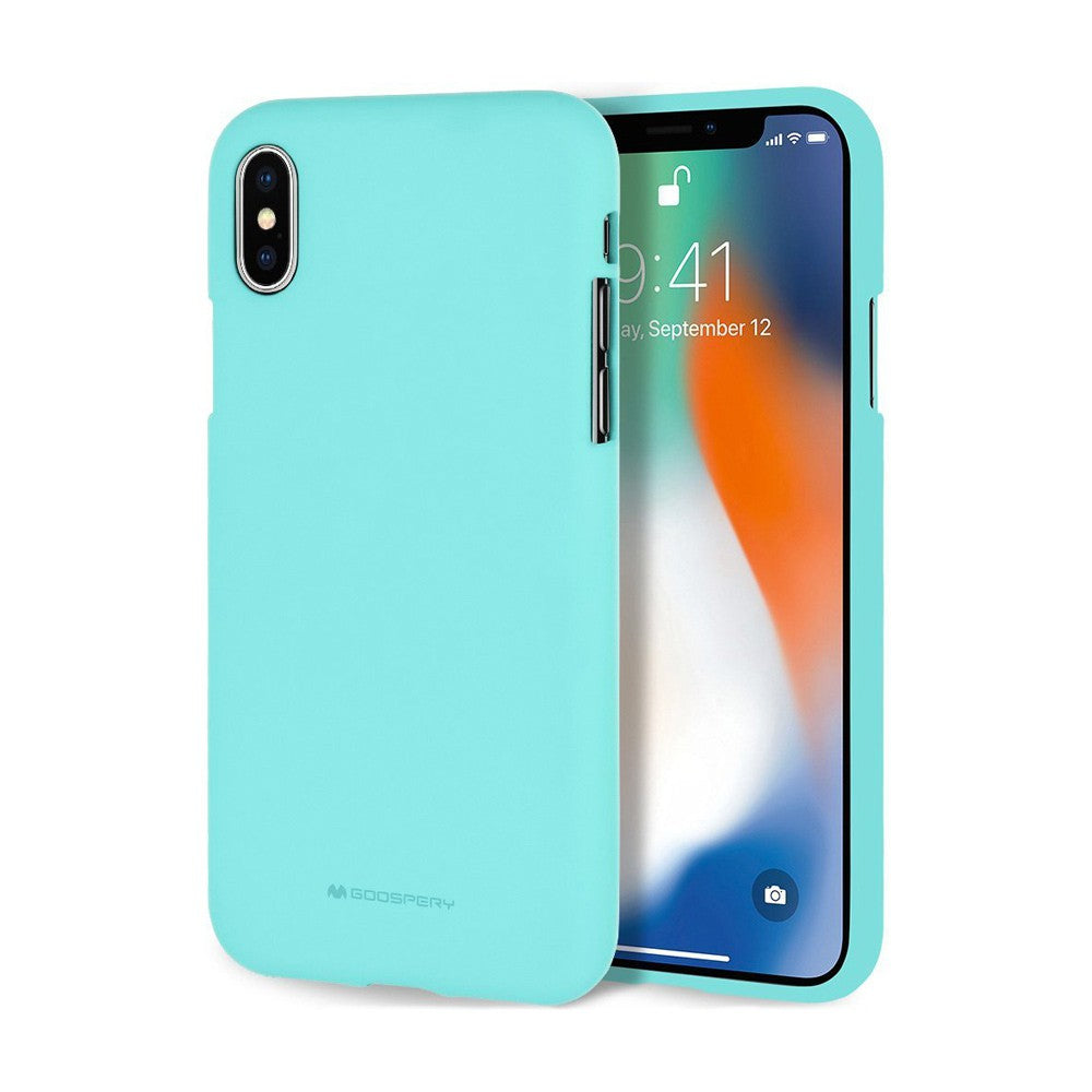 Mercury Soft Feeling Jelly Cover Case for iPhone XS MAX