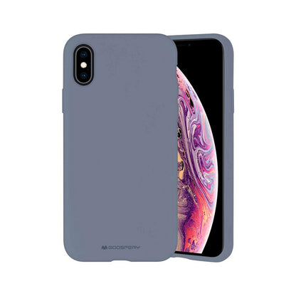 Mercury Silicone Cover Case for iPhone XS Max