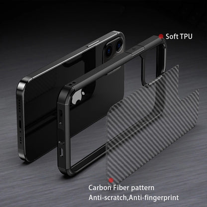 Carbon Fiber Hard Shield Case Cover for iPhone 13