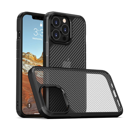 Carbon Fiber Hard Shield Case Cover for iPhone13 / 14