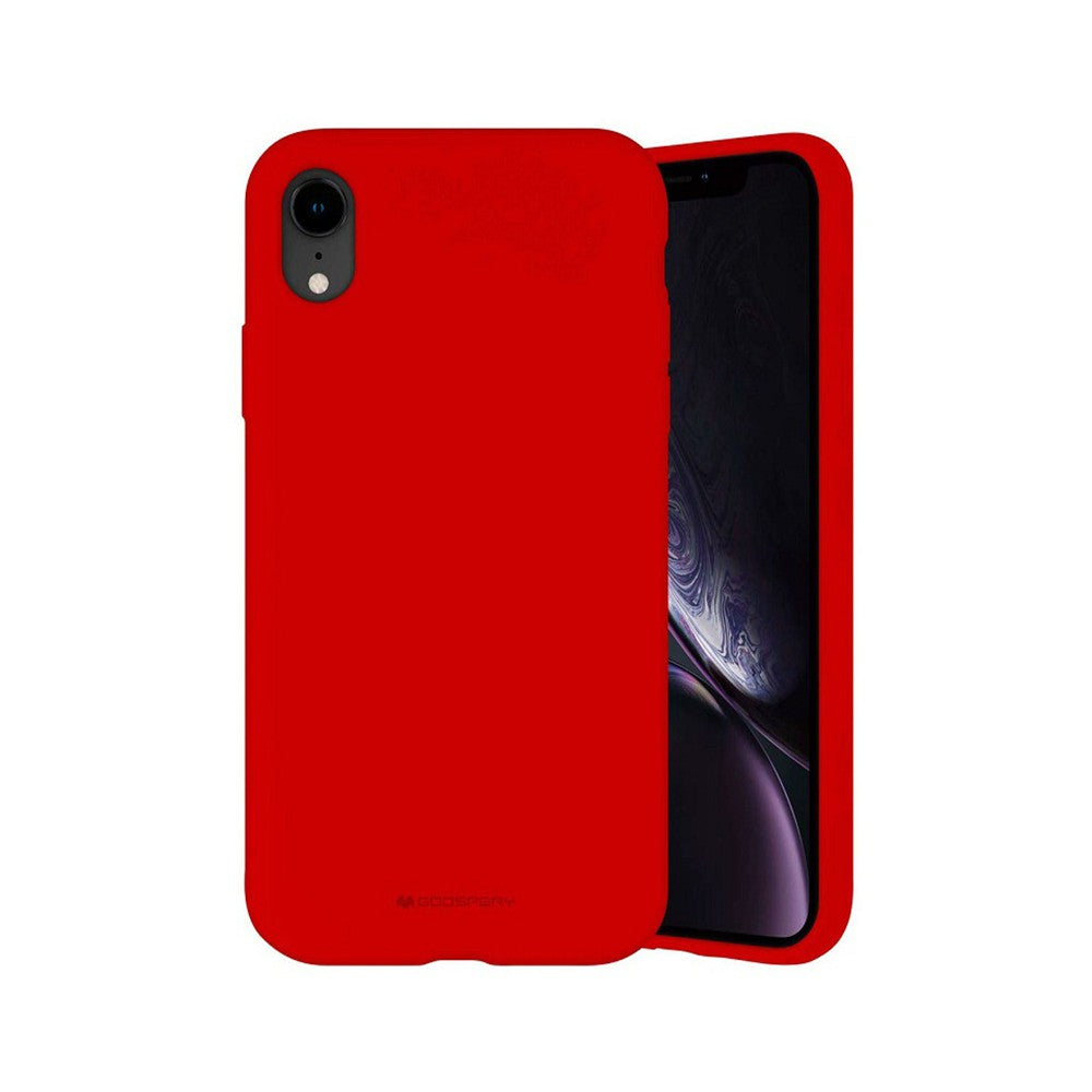 Mercury Silicone Cover Case for iPhone XR