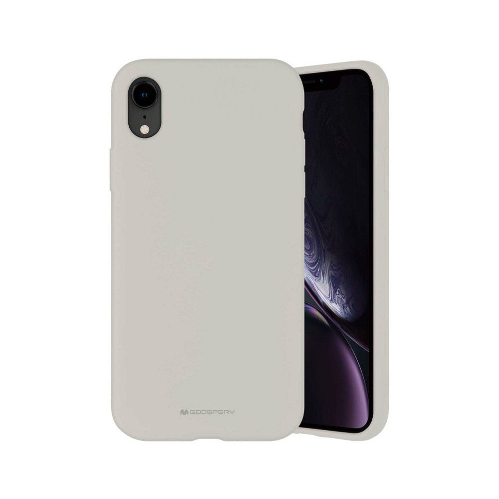 Mercury Silicone Cover Case for iPhone XR