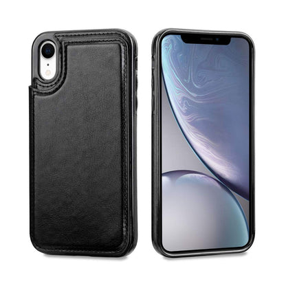 Back Flip Leather Wallet Cover Case for Apple iPhone XR