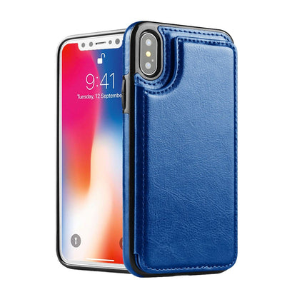 Back Flip Leather Wallet Cover Case for Apple iPhone XS Max