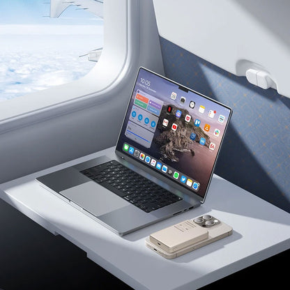 MOVE SPEED S10 Ultra-thin Titanium Magnetic Power Bank 10000mAh