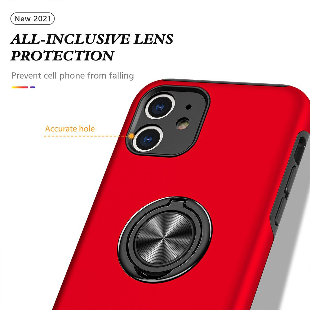 Magnetic Ring Holder Shockproof Cover Case for iPhone 11