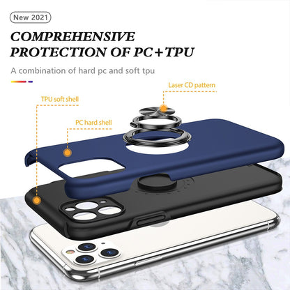 Magnetic Ring Holder Shockproof Cover Case for iPhone 11 Pro