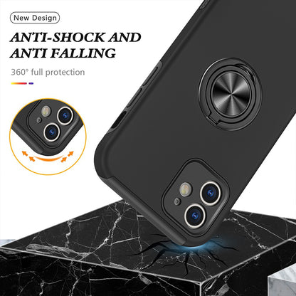 Magnetic Ring Holder Shockproof Cover Case for iPhone 12 / 12 Pro