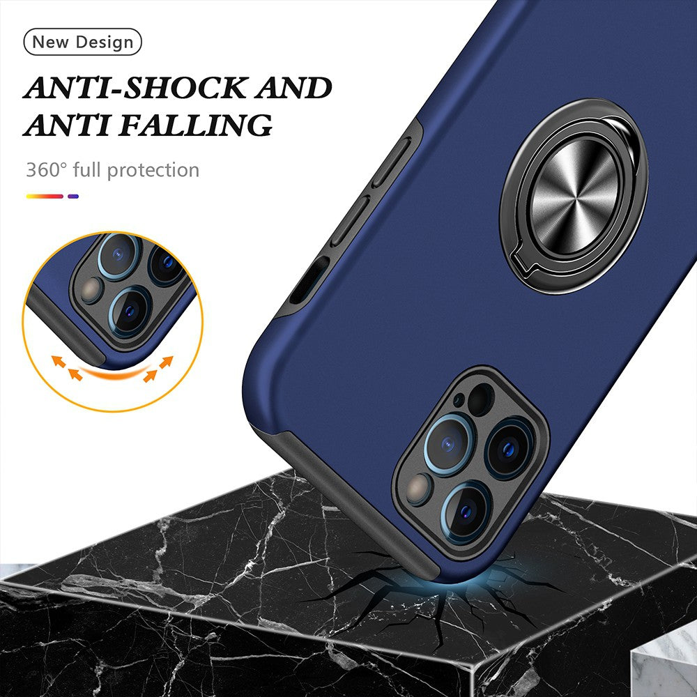 Magnetic Ring Holder Shockproof Cover Case for iPhone 13 Pro