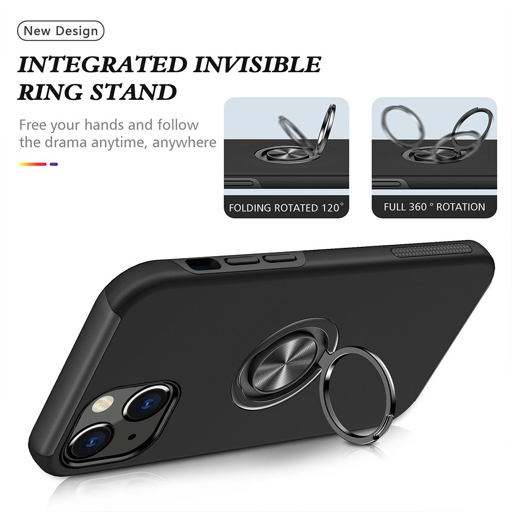 Magnetic Ring Holder Shockproof Cover Case for iPhone 13 Pro Max