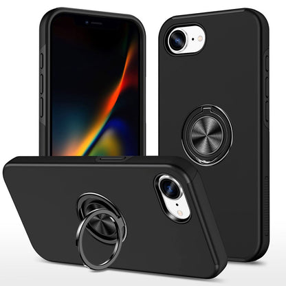 Magnetic Ring Holder Shockproof Cover Case for iPhone 16E