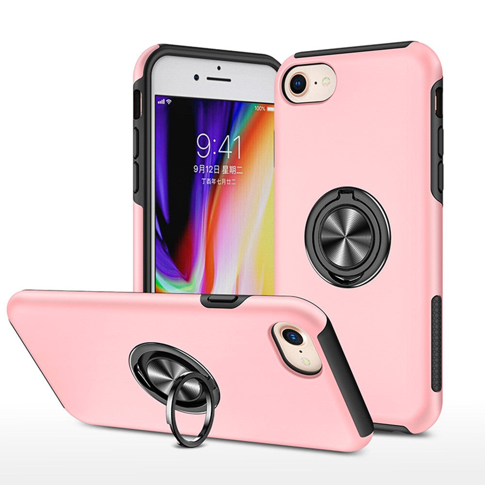 Magnetic Ring Holder Shockproof Cover Case for iPhone 6 / 6S / 7 / 8 / SE (2020) / SE (2022)