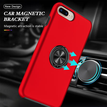 Magnetic Ring Holder Shockproof Cover Case for iPhone 6 Plus / 6S Plus / 7 Plus / 8 Plus