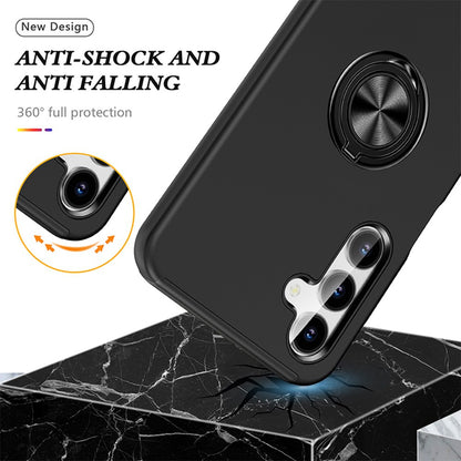 Magnetic Ring Holder Shockproof Cover Case for Samsung Galaxy A26 5G