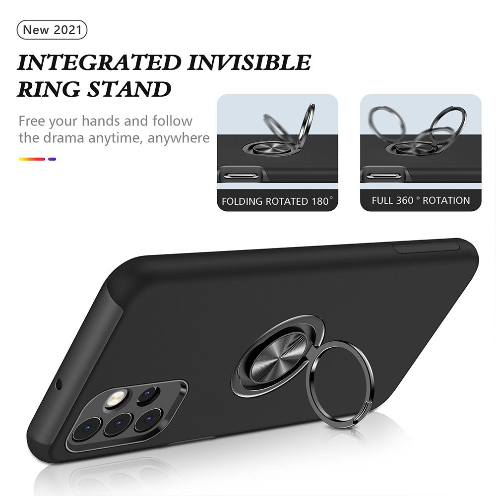 Magnetic Ring Holder Shockproof Cover Case for Samsung Galaxy A32 4G A325F