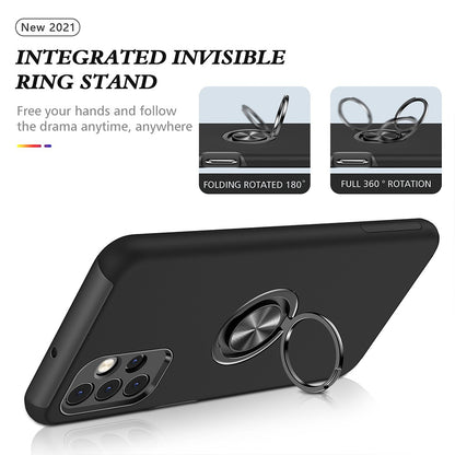 Magnetic Ring Holder Shockproof Cover Case for Samsung Galaxy A32 5G A326B