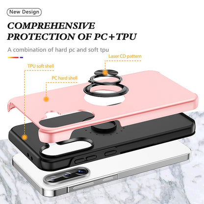 Magnetic Ring Holder Shockproof Cover Case for Samsung Galaxy A36 5G A366