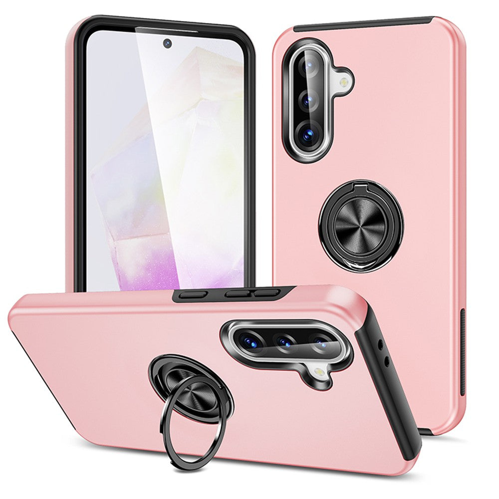 Magnetic Ring Holder Shockproof Cover Case for Samsung Galaxy A36 5G A366