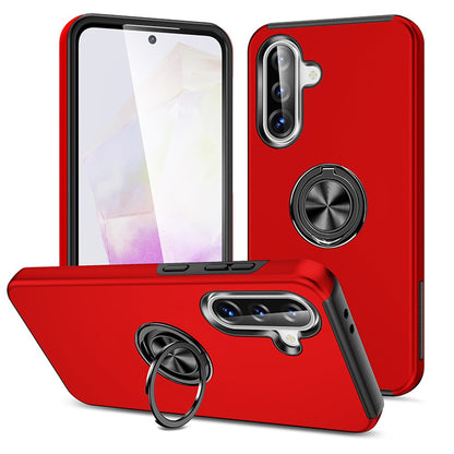 Magnetic Ring Holder Shockproof Cover Case for Samsung Galaxy A56 5G A566