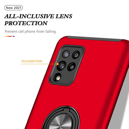 Magnetic Ring Holder Shockproof Cover Case for Samsung Galaxy A42 5G A426