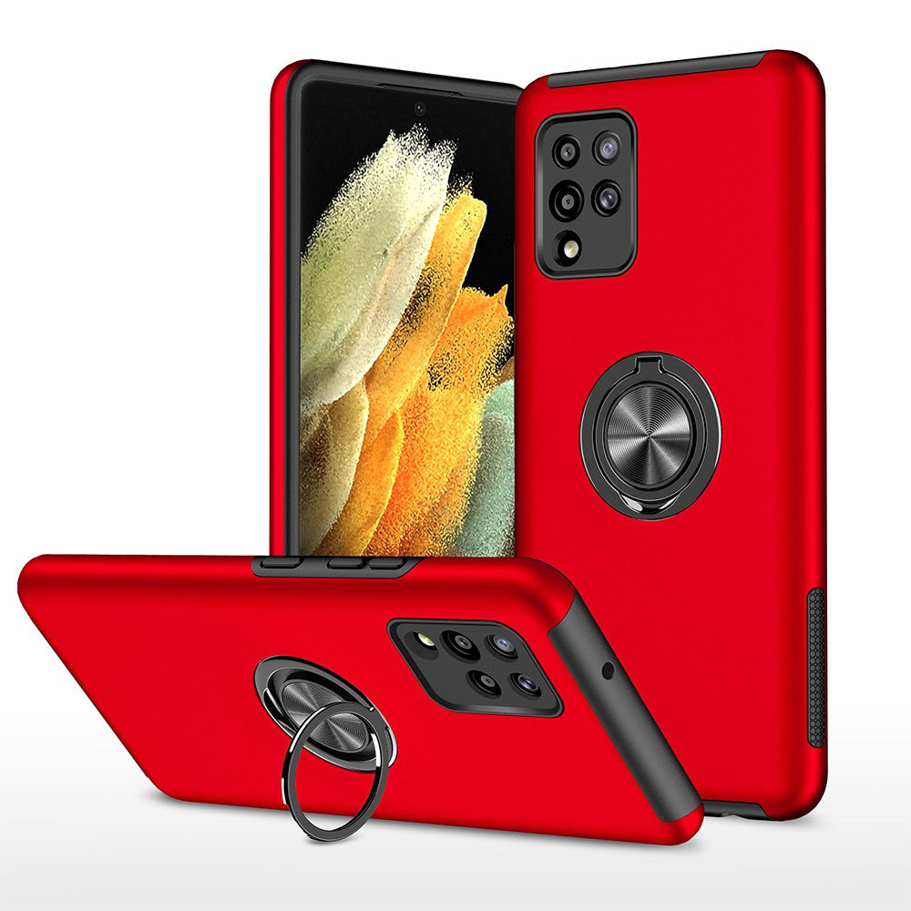 Magnetic Ring Holder Shockproof Cover Case for Samsung Galaxy A42 5G A426