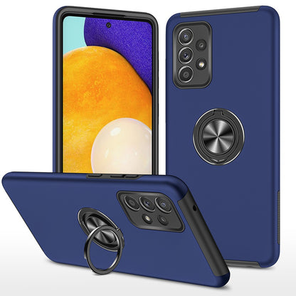 Magnetic Ring Holder Shockproof Cover Case for Samsung Galaxy A52 A525 / A526