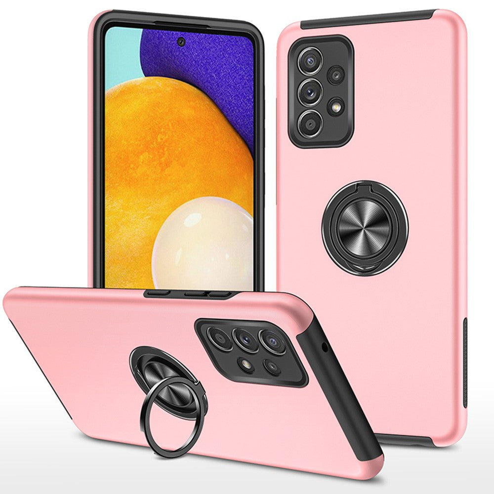 Magnetic Ring Holder Shockproof Cover Case for Samsung Galaxy A52 A525 / A526