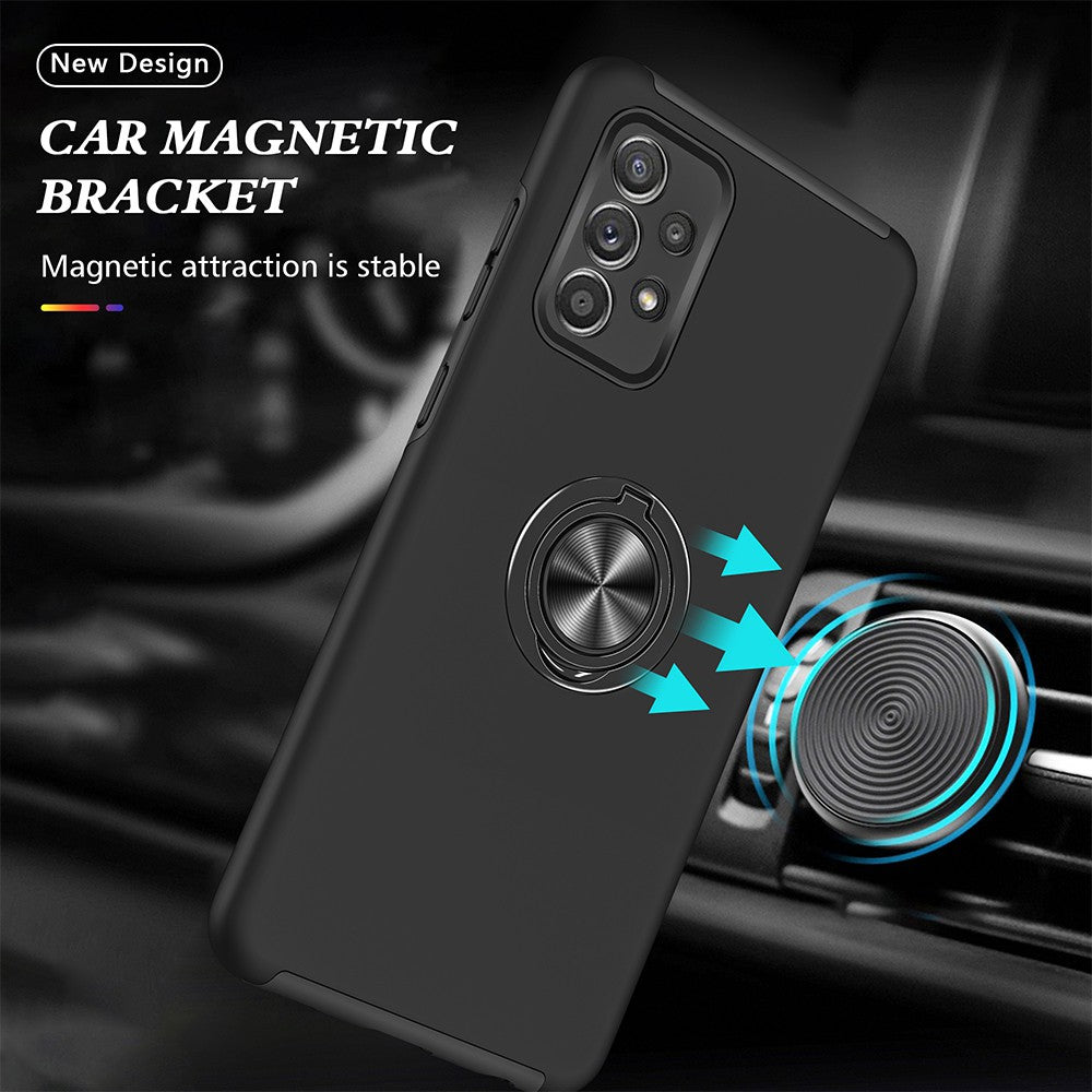 Magnetic Ring Holder Shockproof Cover Case for Samsung Galaxy A73 5G A736B