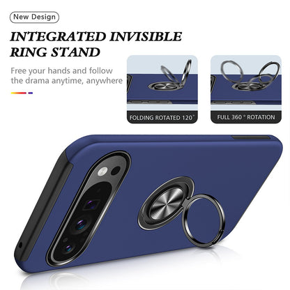 Magnetic Ring Holder Shockproof Cover Case for Google Pixel 10 Pro XL