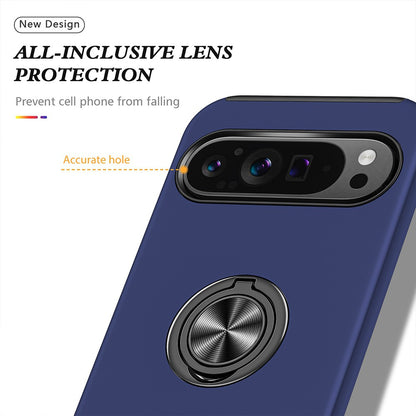 Magnetic Ring Holder Shockproof Cover Case for Google Pixel 10 Pro XL