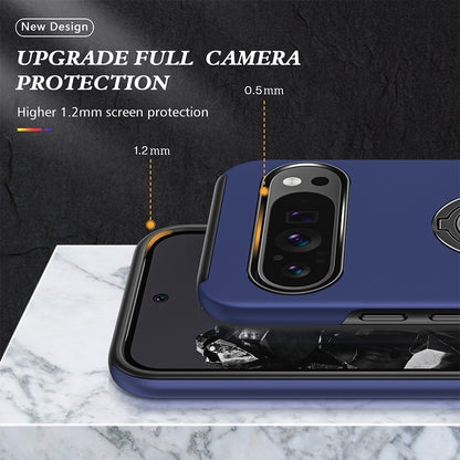 Magnetic Ring Holder Shockproof Cover Case for Google Pixel 10 Pro XL