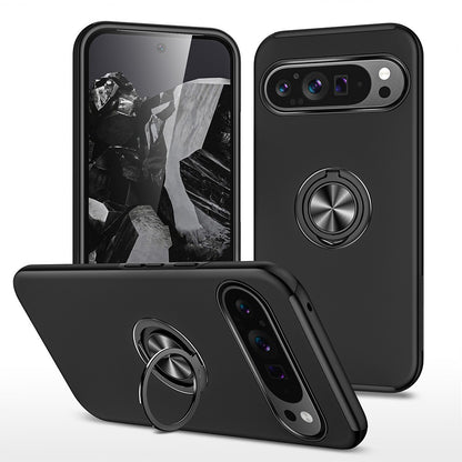 Magnetic Ring Holder Shockproof Cover Case for Google Pixel 10 Pro XL