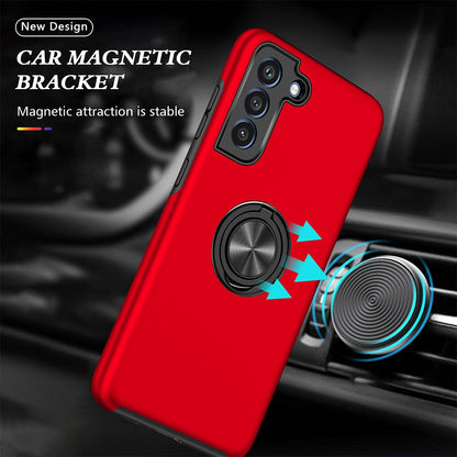 Magnetic Ring Holder Shockproof Cover Case for Samsung Galaxy S21