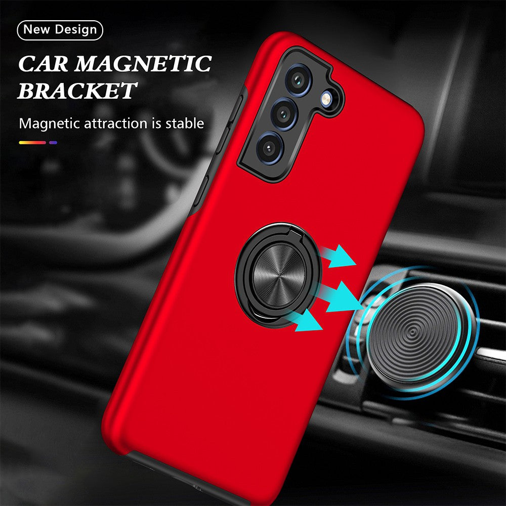 Magnetic Ring Holder Shockproof Cover Case for Samsung Galaxy S23 Plus