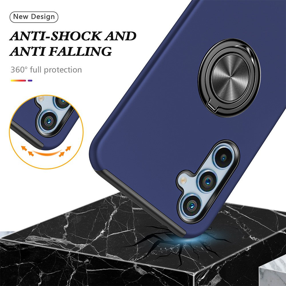 Magnetic Ring Holder Shockproof Cover Case for Samsung Galaxy S25 FE