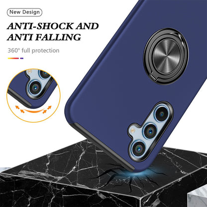 Magnetic Ring Holder Shockproof Cover Case for Samsung Galaxy S25 FE