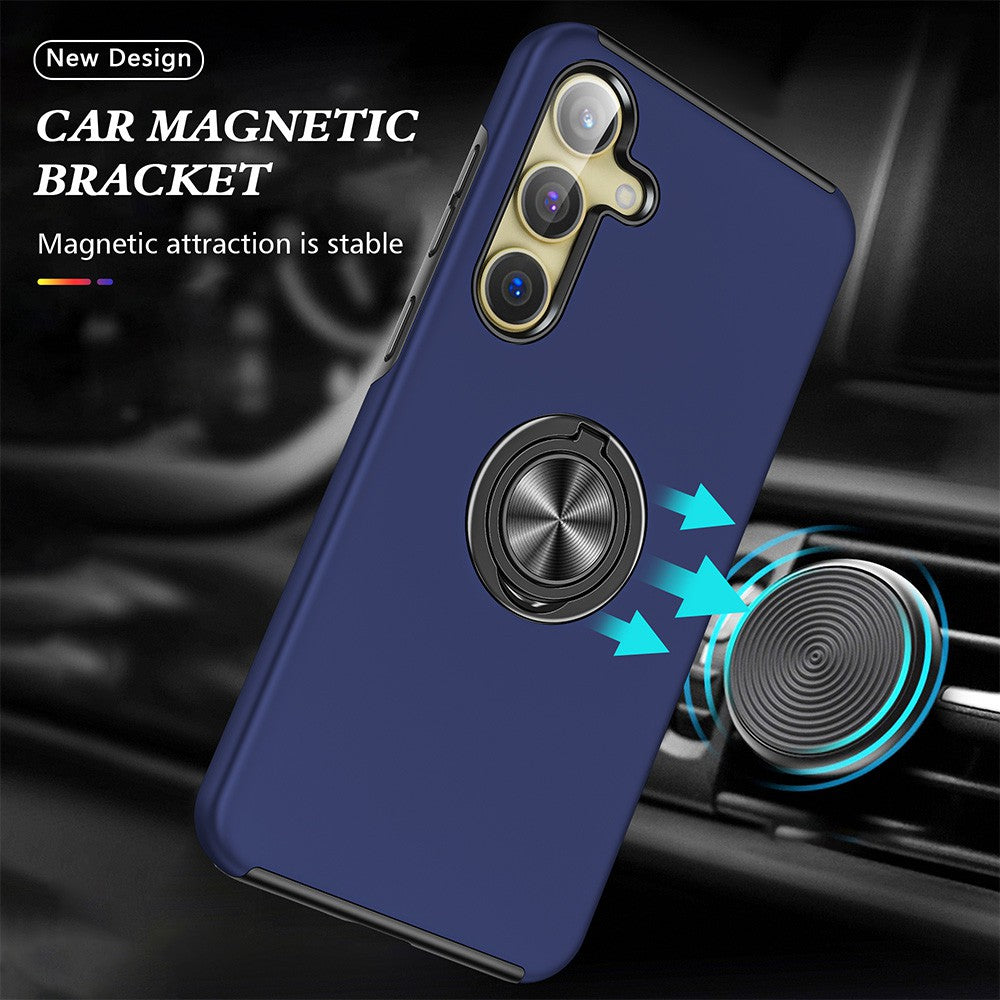 Magnetic Ring Holder Shockproof Cover Case for Samsung Galaxy S24 / S25