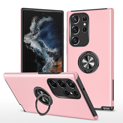 Magnetic Ring Holder Shockproof Cover Case for Samsung Galaxy S24 Ultra