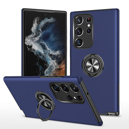 Magnetic Ring Holder Shockproof Cover Case for Samsung Galaxy S25 Ultra