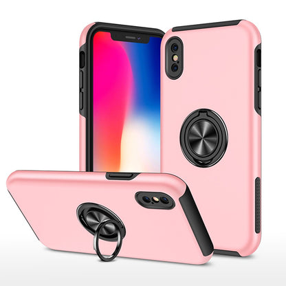 Magnetic Ring Holder Shockproof Cover Case for iPhone X/XS