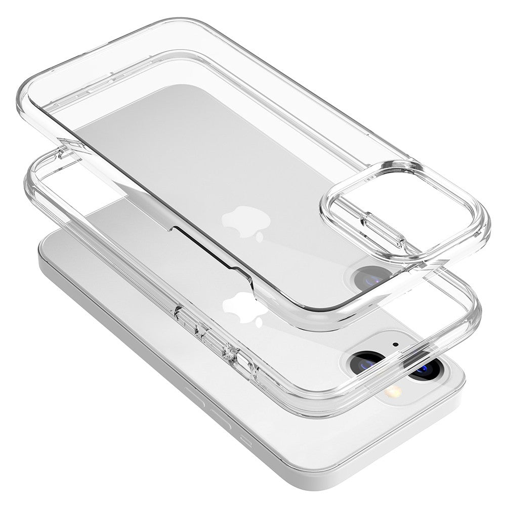 Shockproof Clear Protective Case for iPhone 15