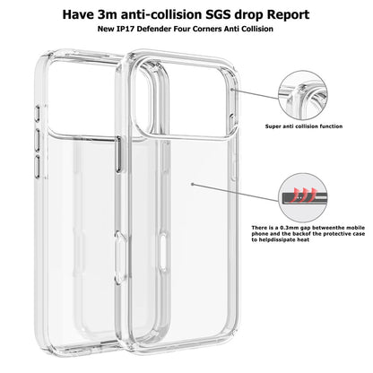 Shockproof Clear Protective Case for iPhone 17 Pro Max