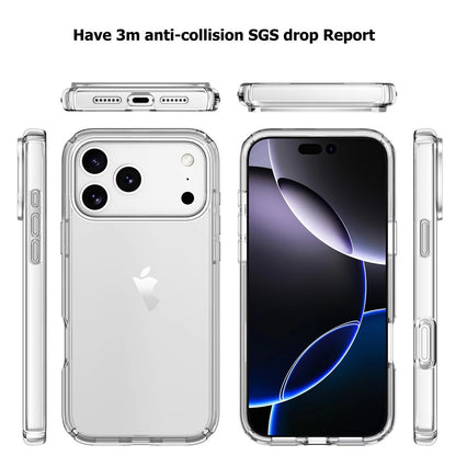 Shockproof Clear Protective Case for iPhone 17 Pro Max