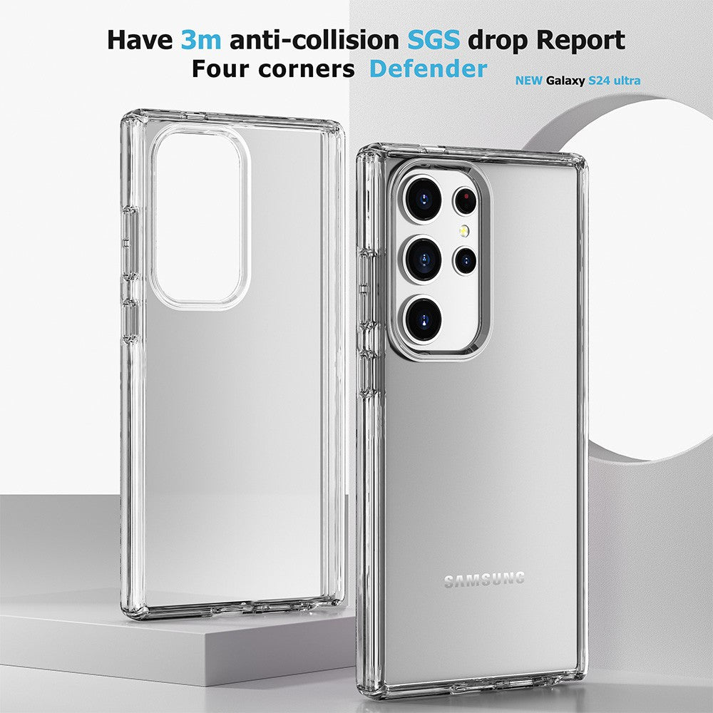 Clear Shockproof Case for Samsung Galaxy S24 Ultra