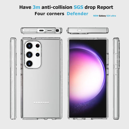 Clear Shockproof Case for Samsung Galaxy S25 Ultra
