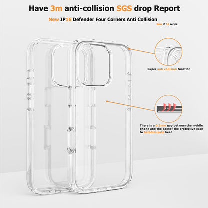 Shockproof Clear Magsafe Case for iPhone 17