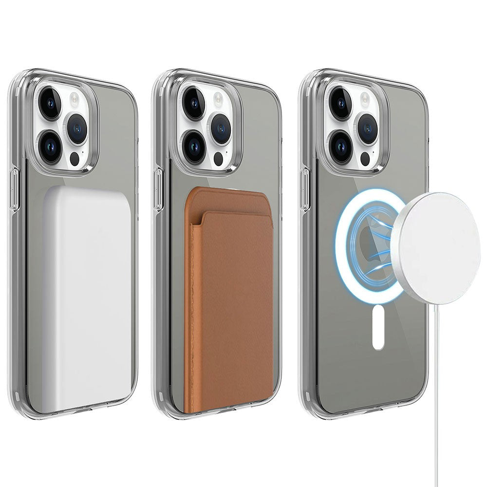 Shockproof Clear Magsafe Case for iPhone 15 Pro