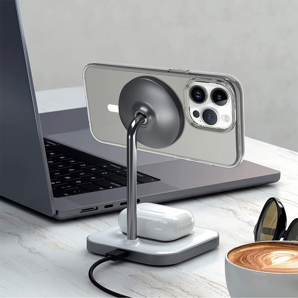 Shockproof Clear Magsafe Case for iPhone 15 Pro Max